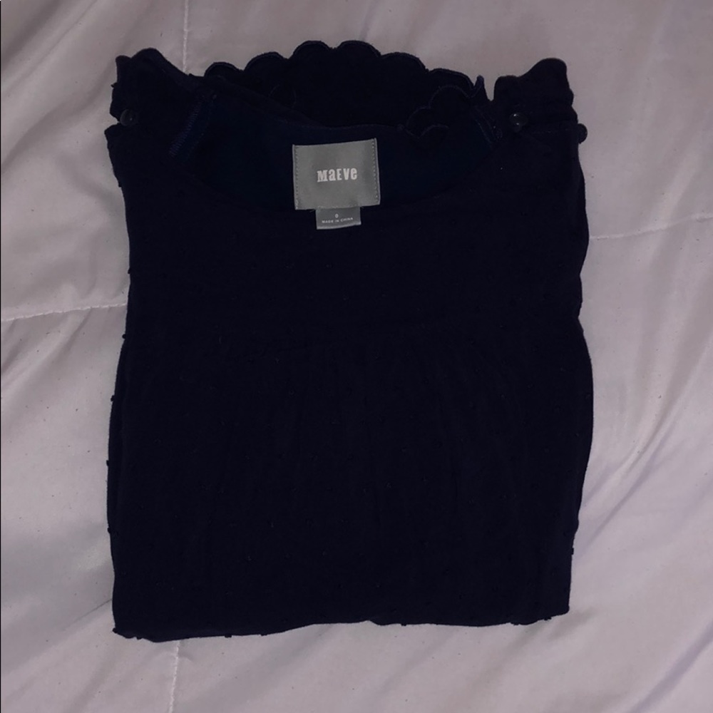 blue blouse